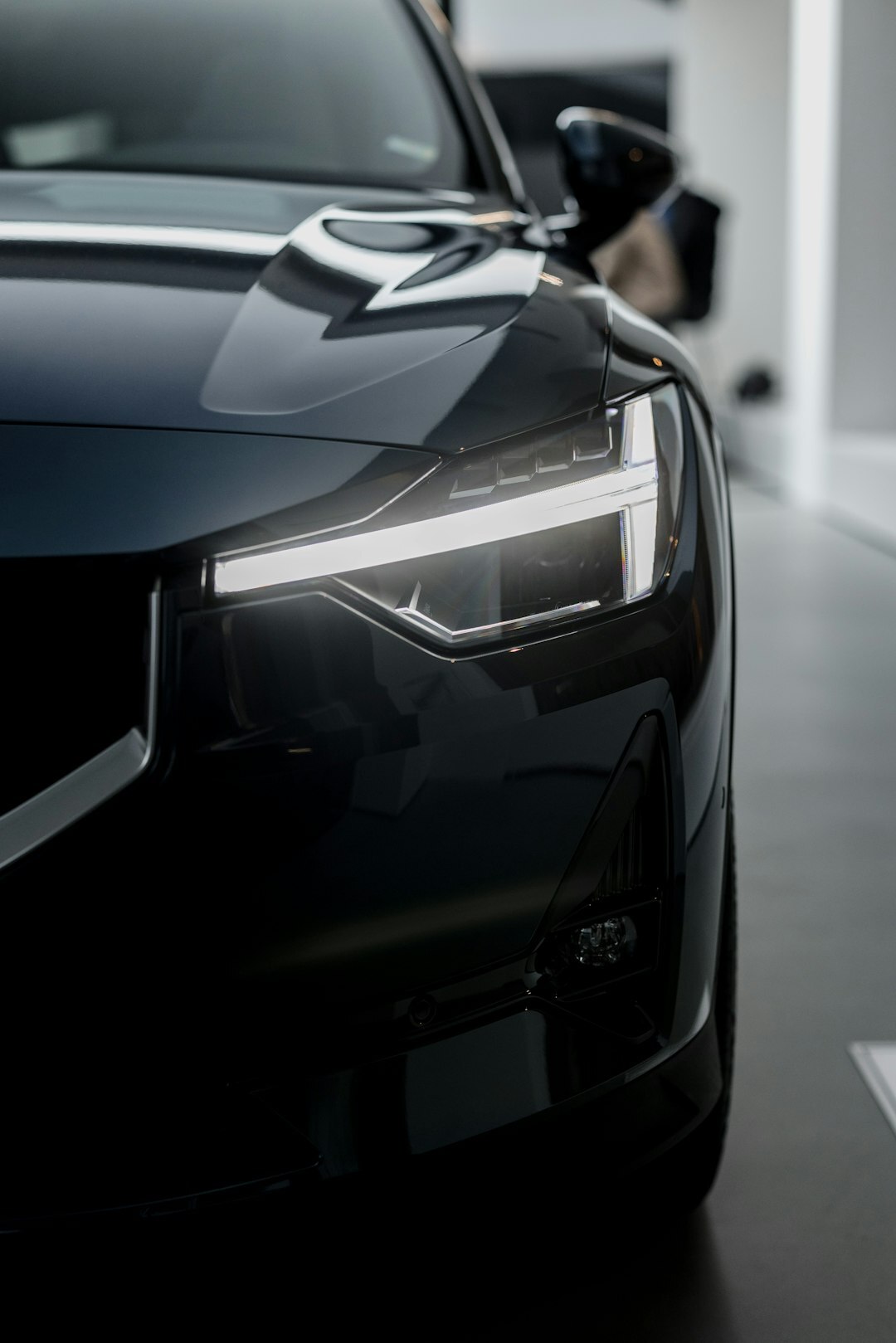 modern car accessories on vehicle